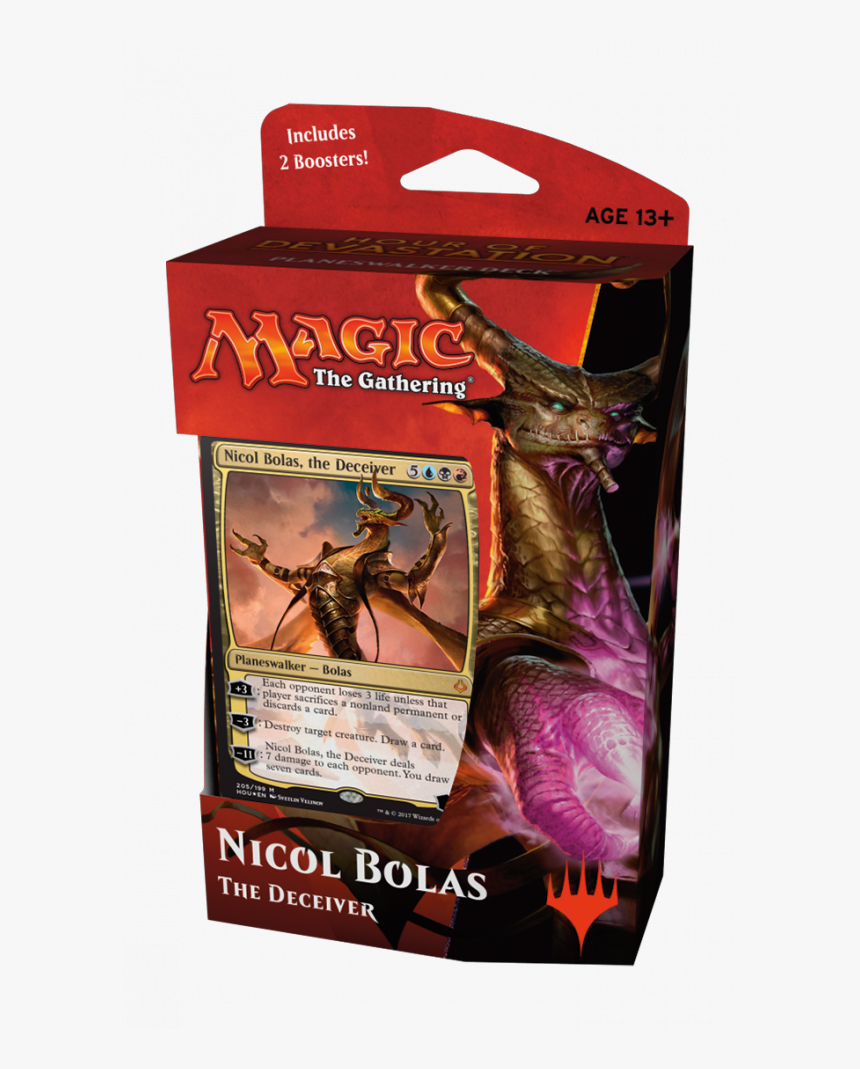 Hour Of Devastation - Nicol Bolas The Deceiver, HD Png Download