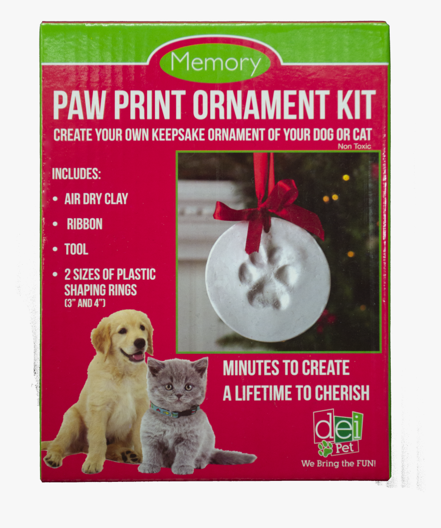 cat paw print kit