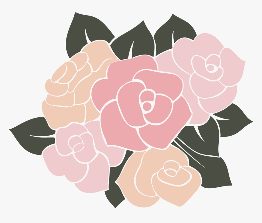 Garden Roses, HD Png Download