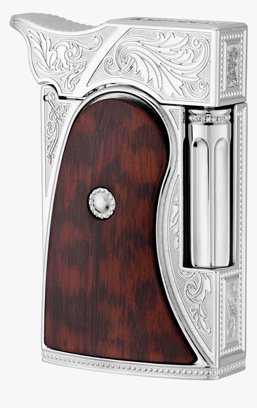 Dupont Lighter Ligne 2 Palladium Vintage Pistol - 限定 St デュポン ライター, HD Png Download