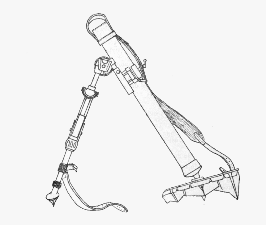 Mortier De 60mm, Modèle 1935 Clean - Brandt Mle 1935, HD Png Download