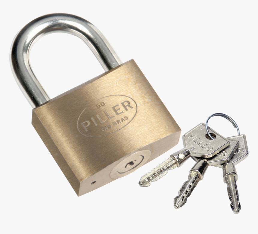 Cadeado 50 Mm Tetra Chave 12392 50mm Tetra 
 Class - Cadeado Tetra 50mm Piller, HD Png Download
