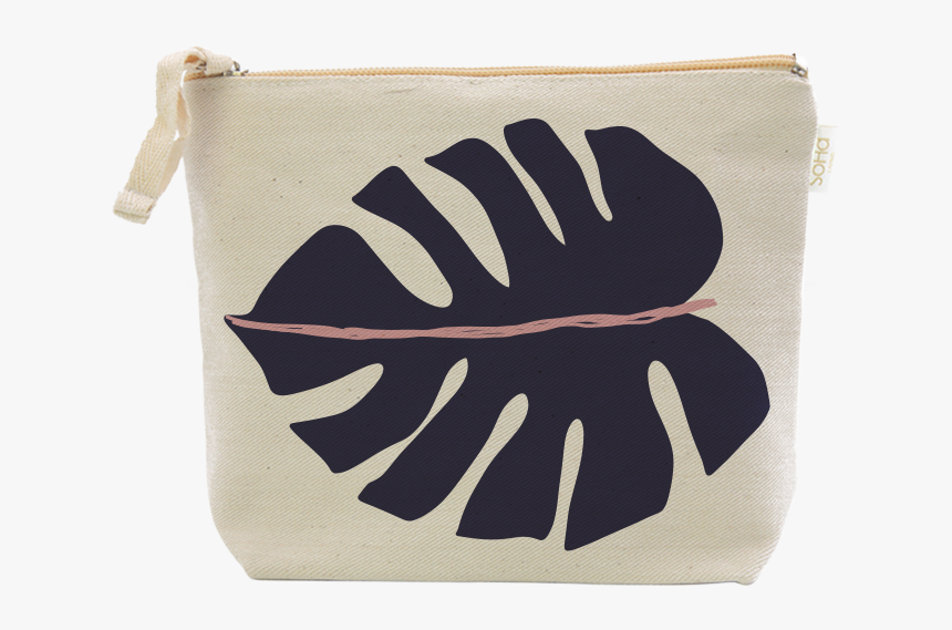Modern Monstera Cosmetic Bag Small - Shoulder Bag, HD Png Download