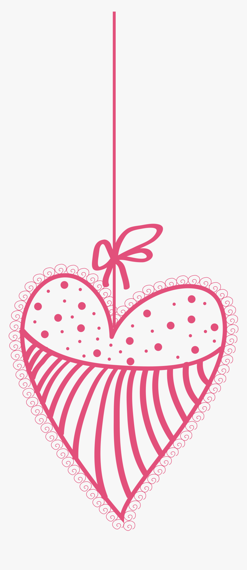 Decorative Heart Clipart Svg Royalty Free Stock Decorative - Clip Art, HD Png Download