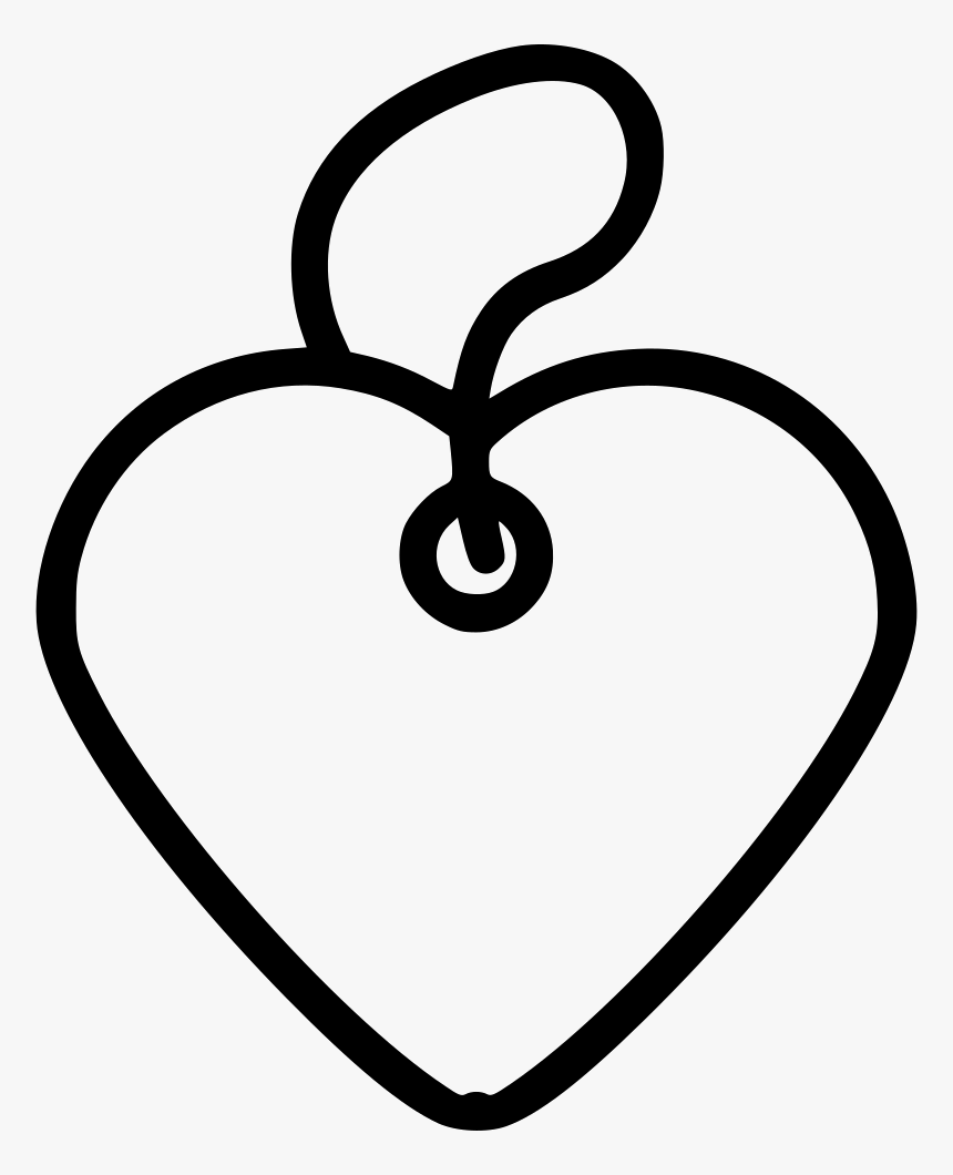Necklace Rope - Line Art, HD Png Download