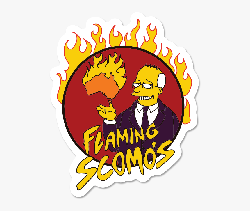 Flaming Scomos Sticker, HD Png Download