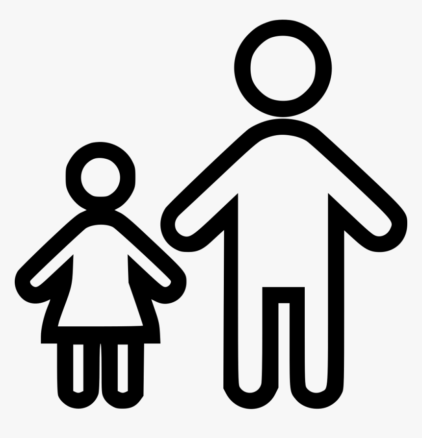 Standing With Child - Teaching Clipart, HD Png Download