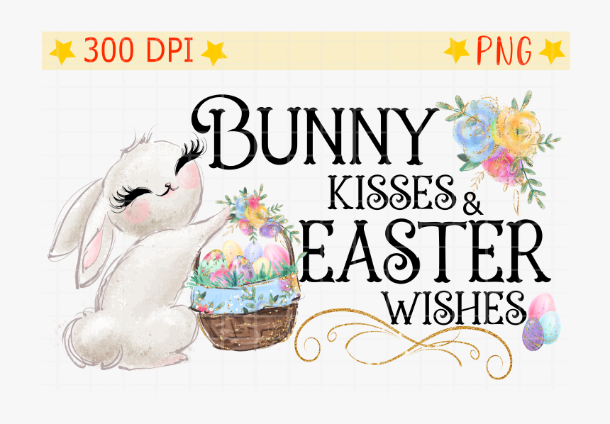 Easter , Png , Digital, Rabbit Example Image - Domestic Rabbit, Transparent Png