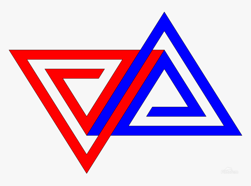 Connected Triangles Print - Uralvagonzavod Logo, HD Png Download