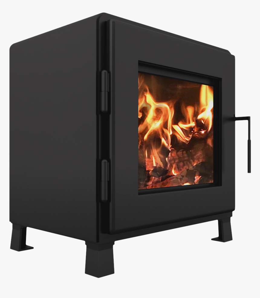 Transparent Burning House Png - Small Wood Burning Stove, Png Download