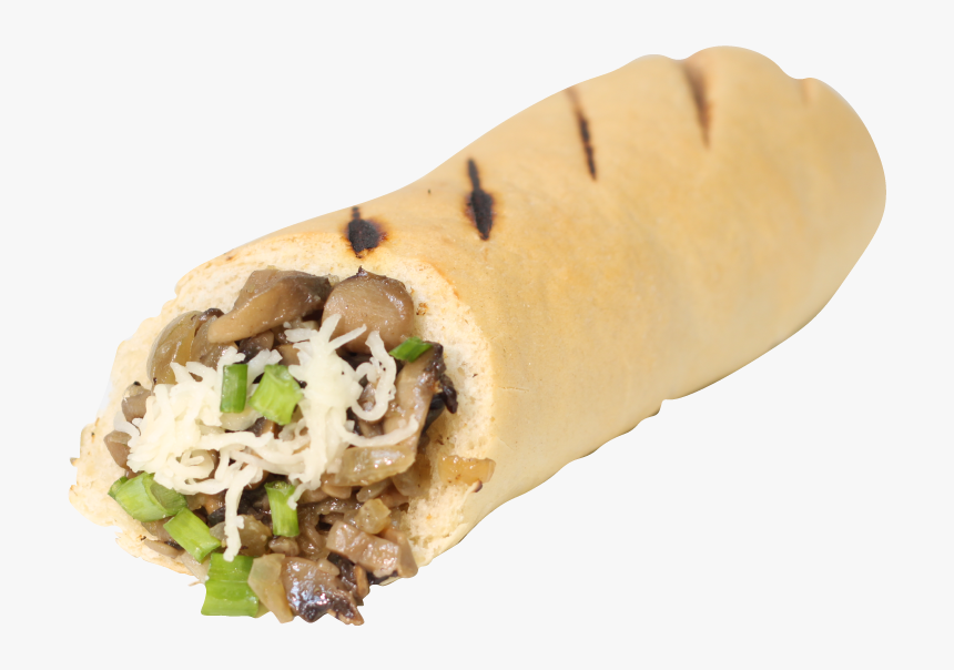 Mushroomgreenonion Front - Fast Food, HD Png Download