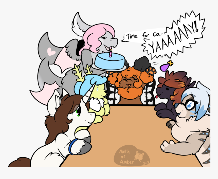 Mothofamber, Birthday Party, Cake, Dialogue, Food, - Cartoon, HD Png Download