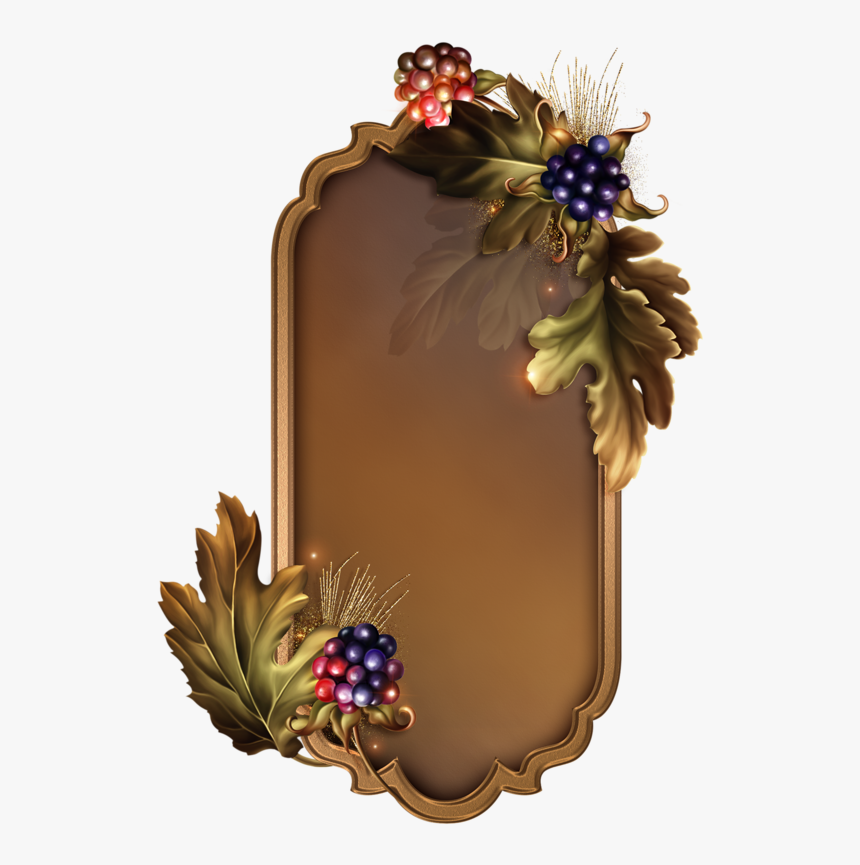 Framed Wallpaper, Painted Flowers, Banner, Florals - Transparent Png Autumn Lily Moonbeam Clipart, Png Download