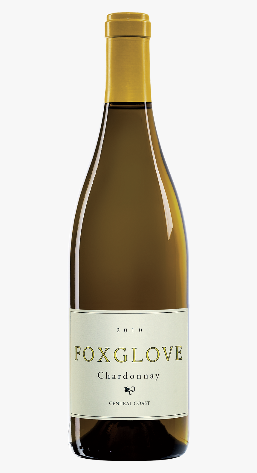 Foxglove Chardonnay - Glass Bottle, HD Png Download