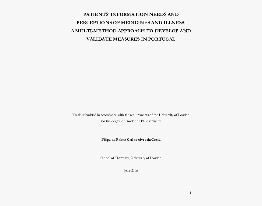 Thesis Declaration Sample, HD Png Download