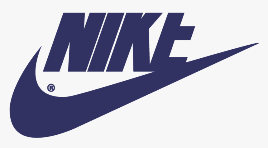 Transparent Zapato Clipart - Blue Nike Logo Transparent, HD Png Download