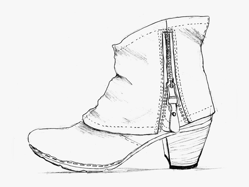 Diseño E Ilustración De Calzado - Sketch, HD Png Download