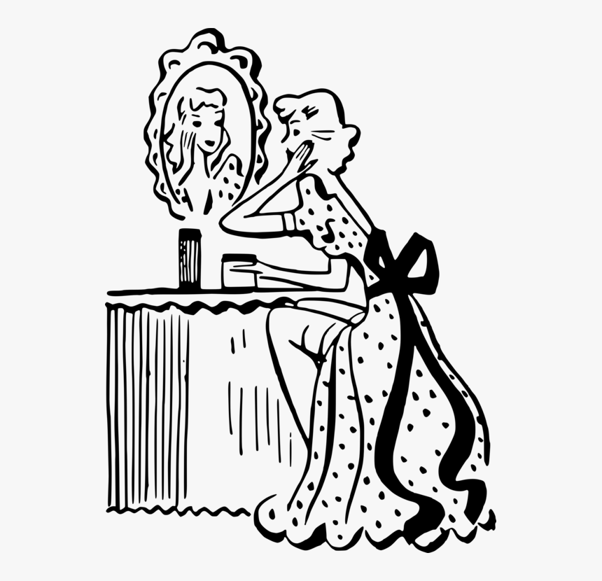 Emotion,art,monochrome Photography - Vintage Beauty Clipart, HD Png Download