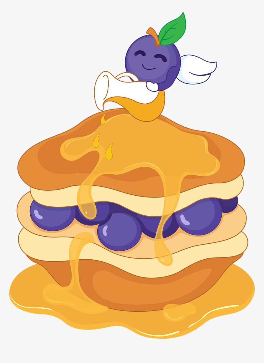 รูป การ์ตูน แพน เค้ก, HD Png Download