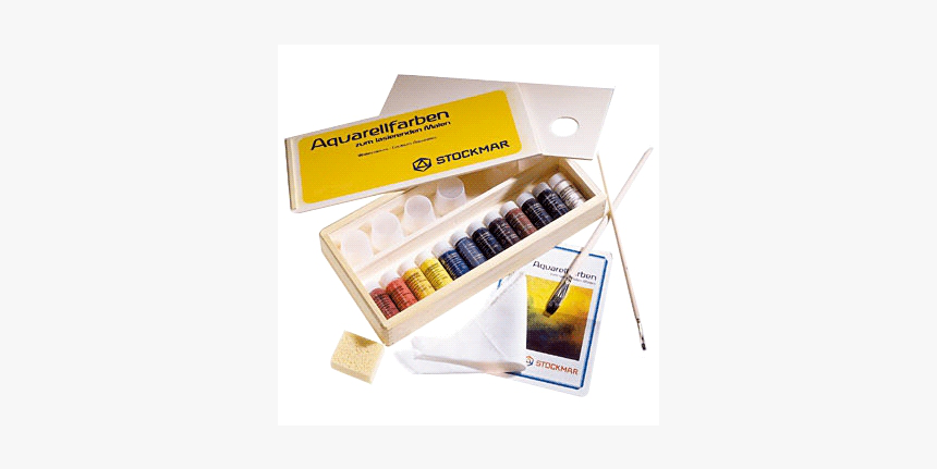 Stockmar Complete Watercolor Paint Set, HD Png Download