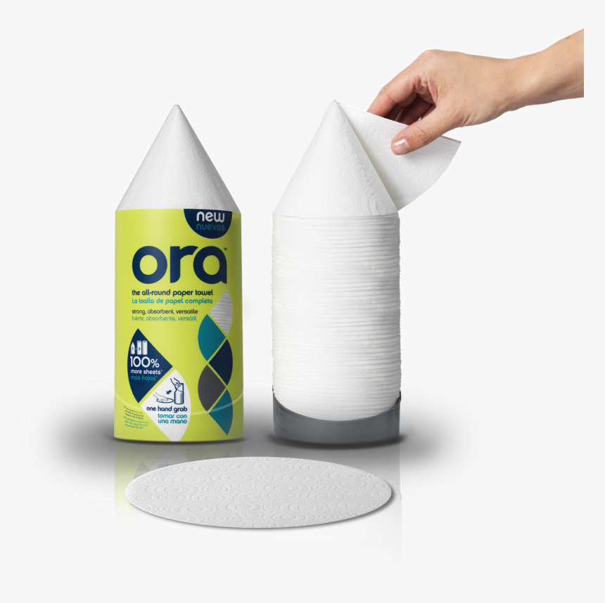 Ora Round Paper Towels - Ora Paper Towels, HD Png Download