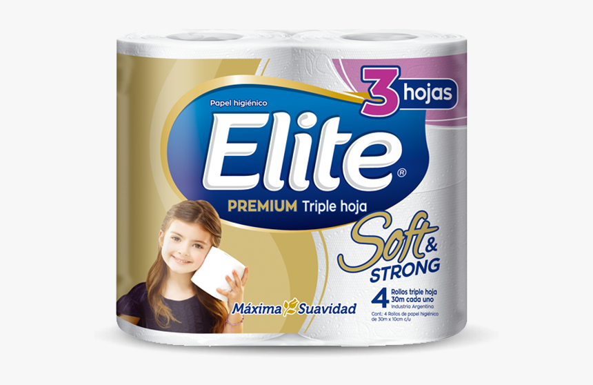 Papel Higienico Elite Triple Hoja, HD Png Download