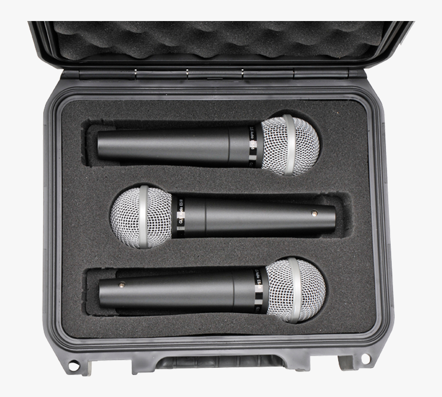 Skb Iseries 0907 Three Mic Case - Makeup Brushes, HD Png Download