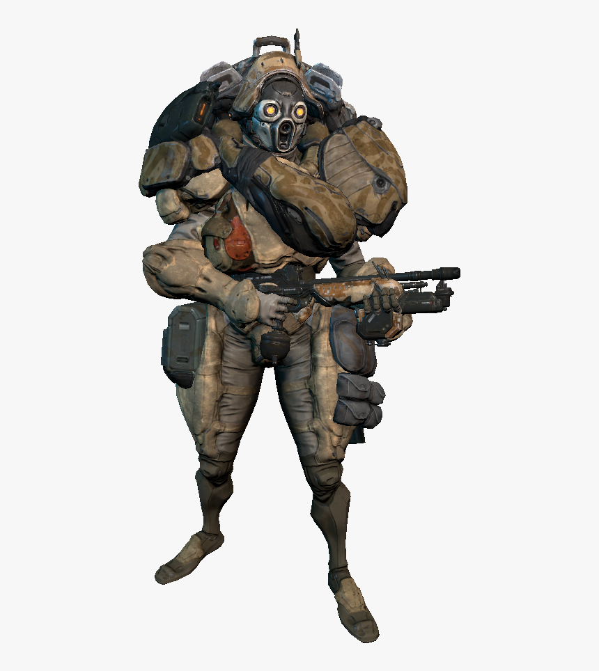 Warframe Wiki - Warframe Grineer Soldier, HD Png Download