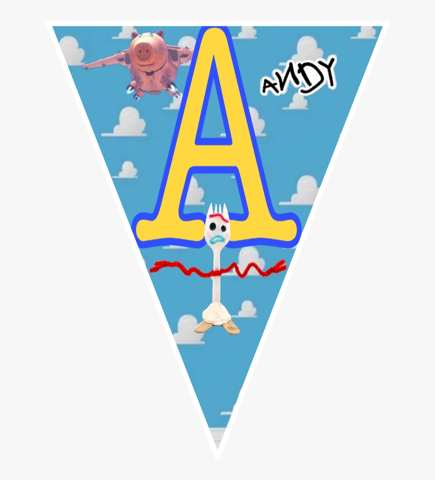 #banderin#toystory#a, HD Png Download