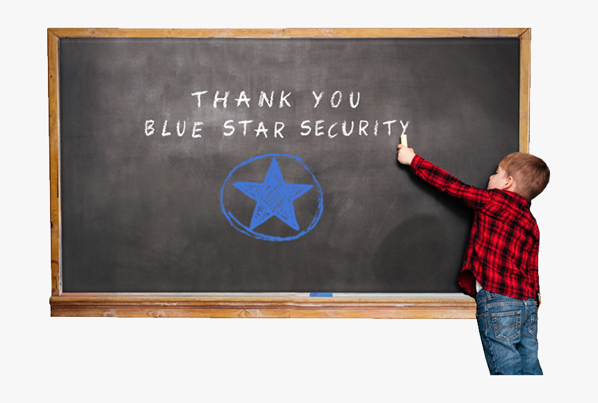 Thank You Blue Star Security - Teacher, HD Png Download