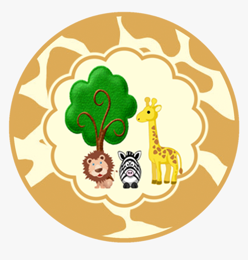 Safari Cupcake Topper Png, Transparent Png