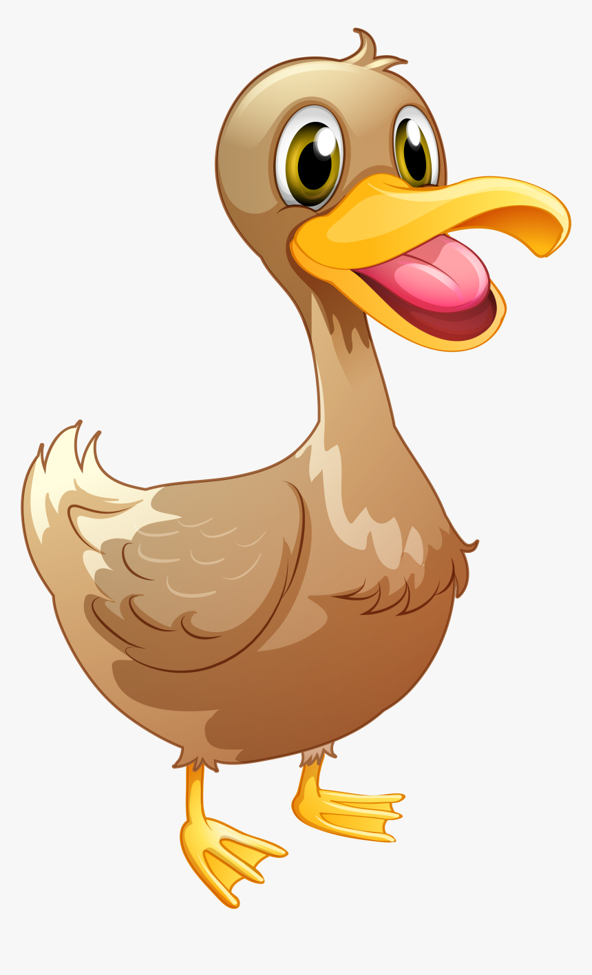 Ducks Clipart Short Animal - Animales Con Dos Patas Animados, HD Png Download