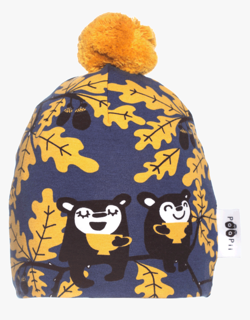 Pompom Beanie, Oak - Beanie, HD Png Download