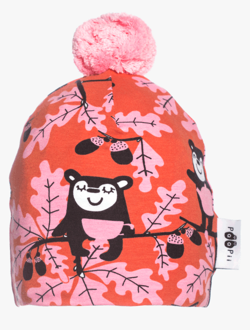 Pompom Beanie, Oak - Backpack, HD Png Download