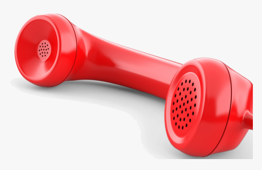 Bocina De Telefono Rojo Png, Transparent Png