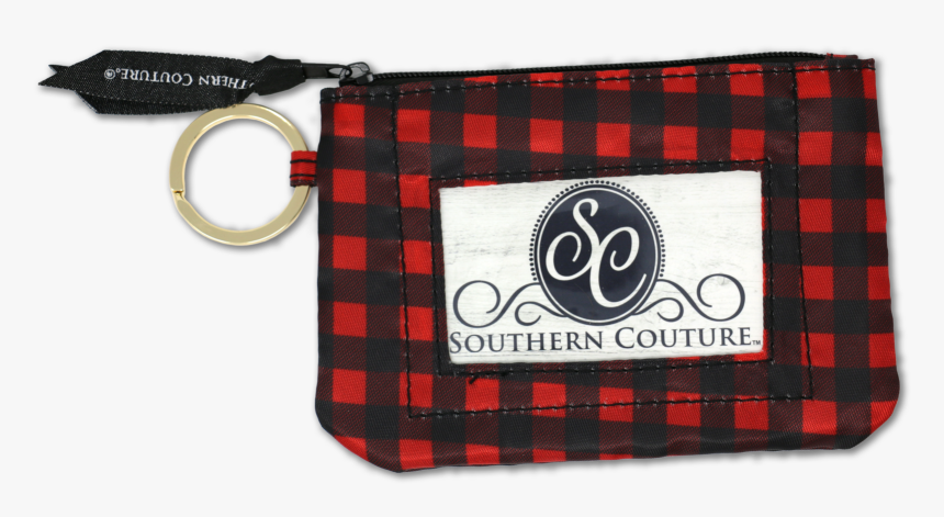 Sc Buffalo Plaid Id Wallet - Coin Purse, HD Png Download