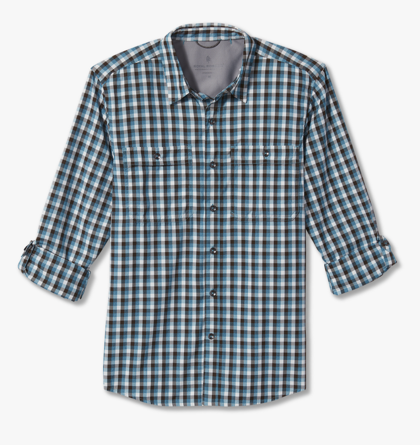 Featured Image - Exofficio Short Sleeve Green Plaid Shirt, HD Png Download