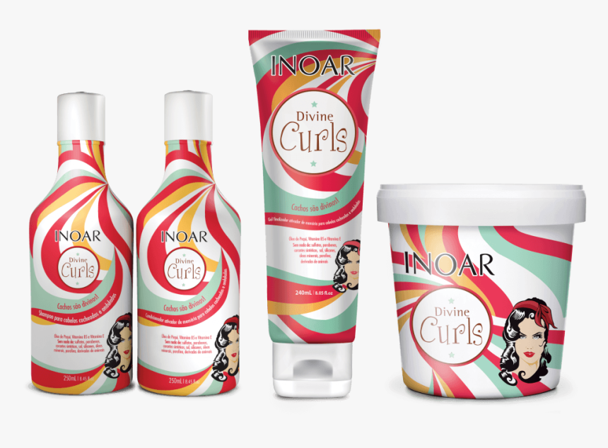 Inoar Divine Curls Range - Inoar, HD Png Download