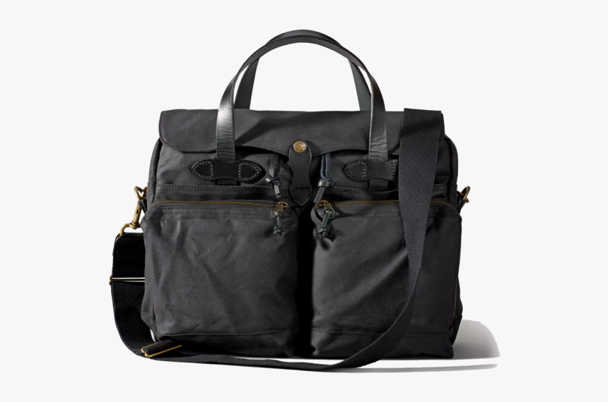 24-hour Tin Briefcase - Black 48 Hour Tin Cloth Filson, HD Png Download