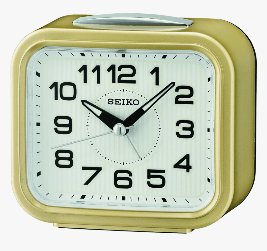 Reloj Seiko Despertador Qhk050g Cuadrado 10,5 X 9,3 - Seiko Qhk050n, HD Png Download