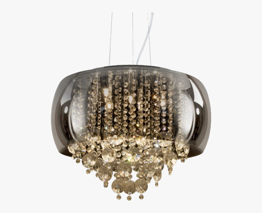Lampara Nadine Ii Fume Stylo - Chandelier, HD Png Download