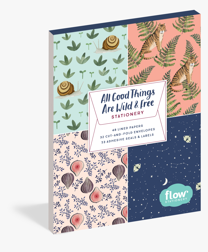 Cover - All Good Things Are Wild And Free Stationery, HD Png Download