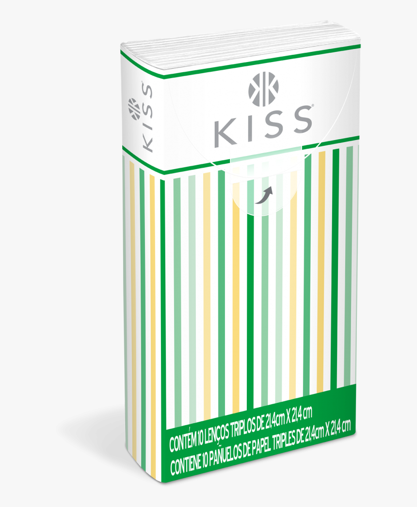 Lenço Papel Kiss Bolso 10un, HD Png Download