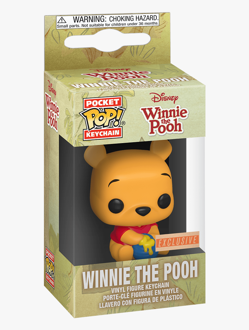 Winnie The Pooh Exclusive Pocket Pop Keychain, HD Png Download