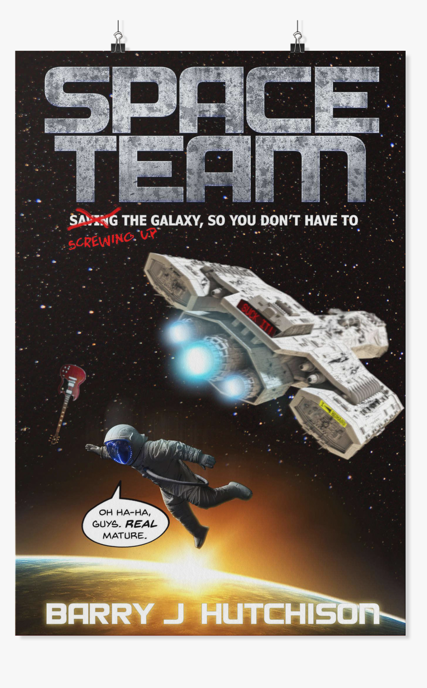 Space Team Book, HD Png Download