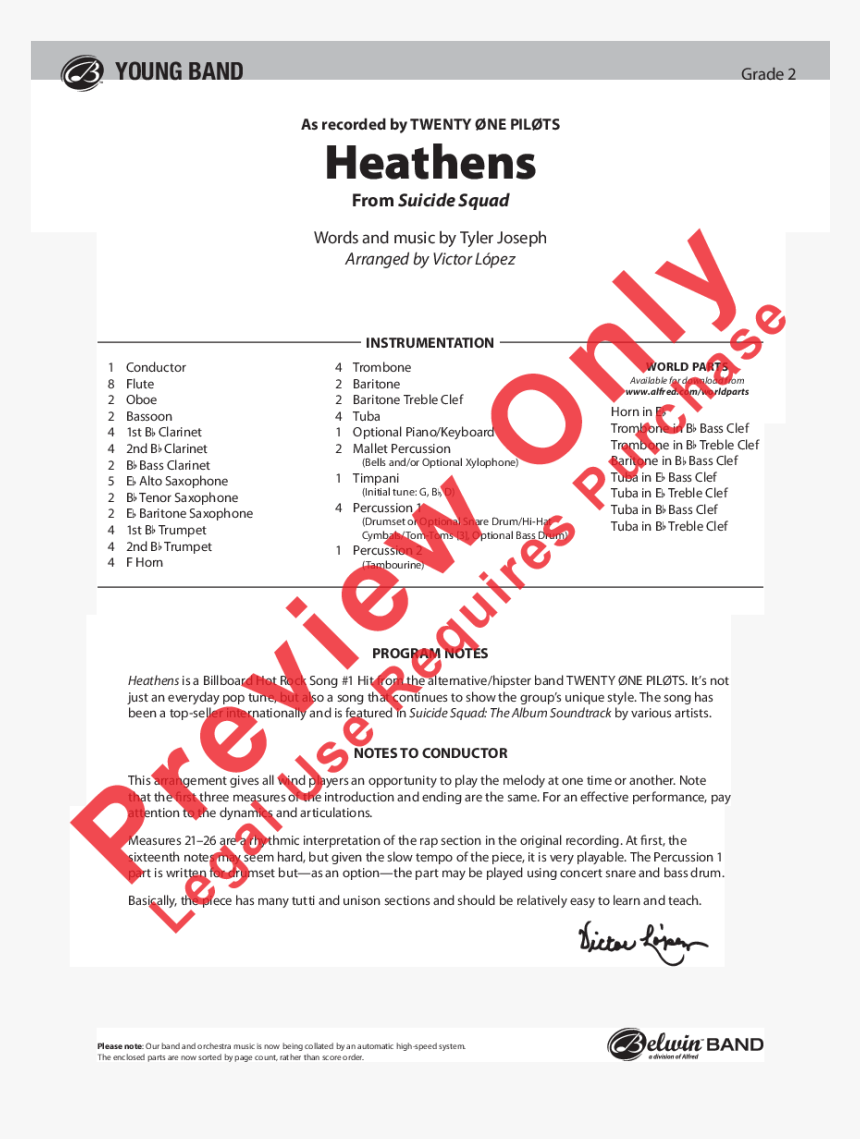Click To Expand Heathens Thumbnail - Thumbnail, HD Png Download