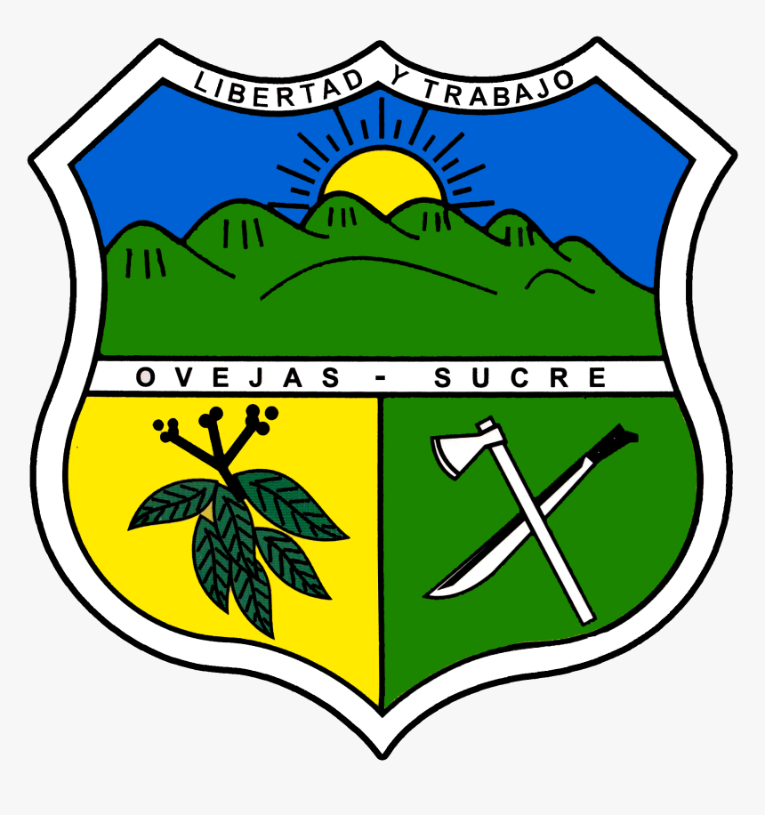 Escudo Municipio De Ovejas 2 - Municipio De Ovejas Sucre, HD Png Download
