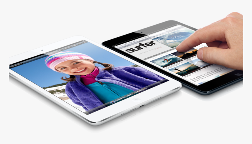 Apple Ipad Mini - Ipad Mini 白 黒, HD Png Download