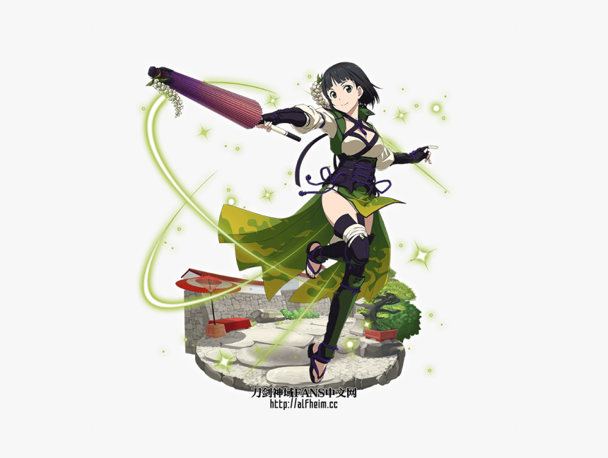 Sword Art Online - Kirigaya Suguha Png, Transparent Png