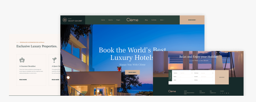 Ja Resort Template, HD Png Download